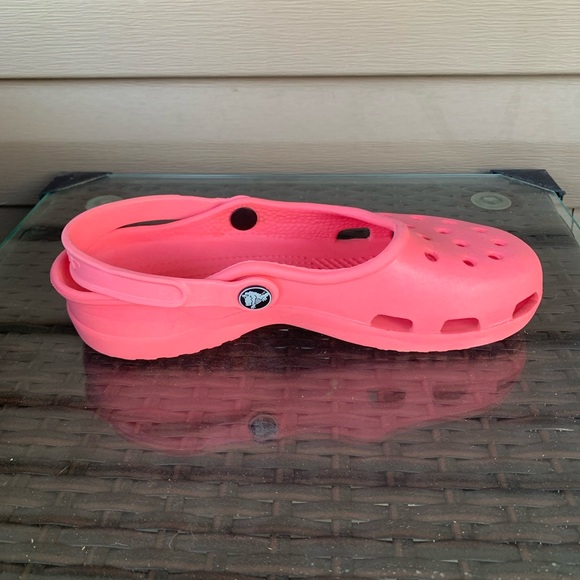 COPY - Crocs Karin Womens Size 8 Pink Slip on Mary Jane Comfort Sandals EUC - Picture 5 of 8